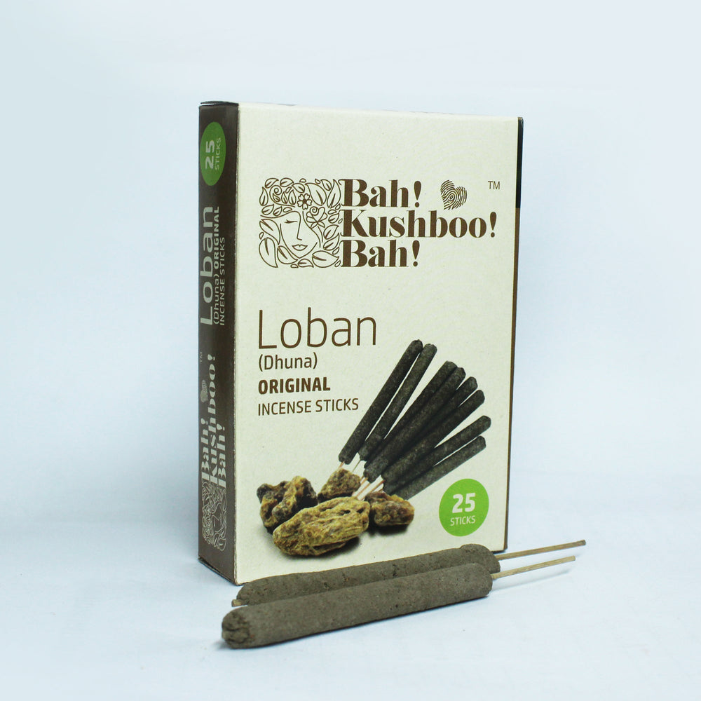 Incense Stick made with Pure Dhuna (Natural Resin) : 300pcs (12xset of 25)