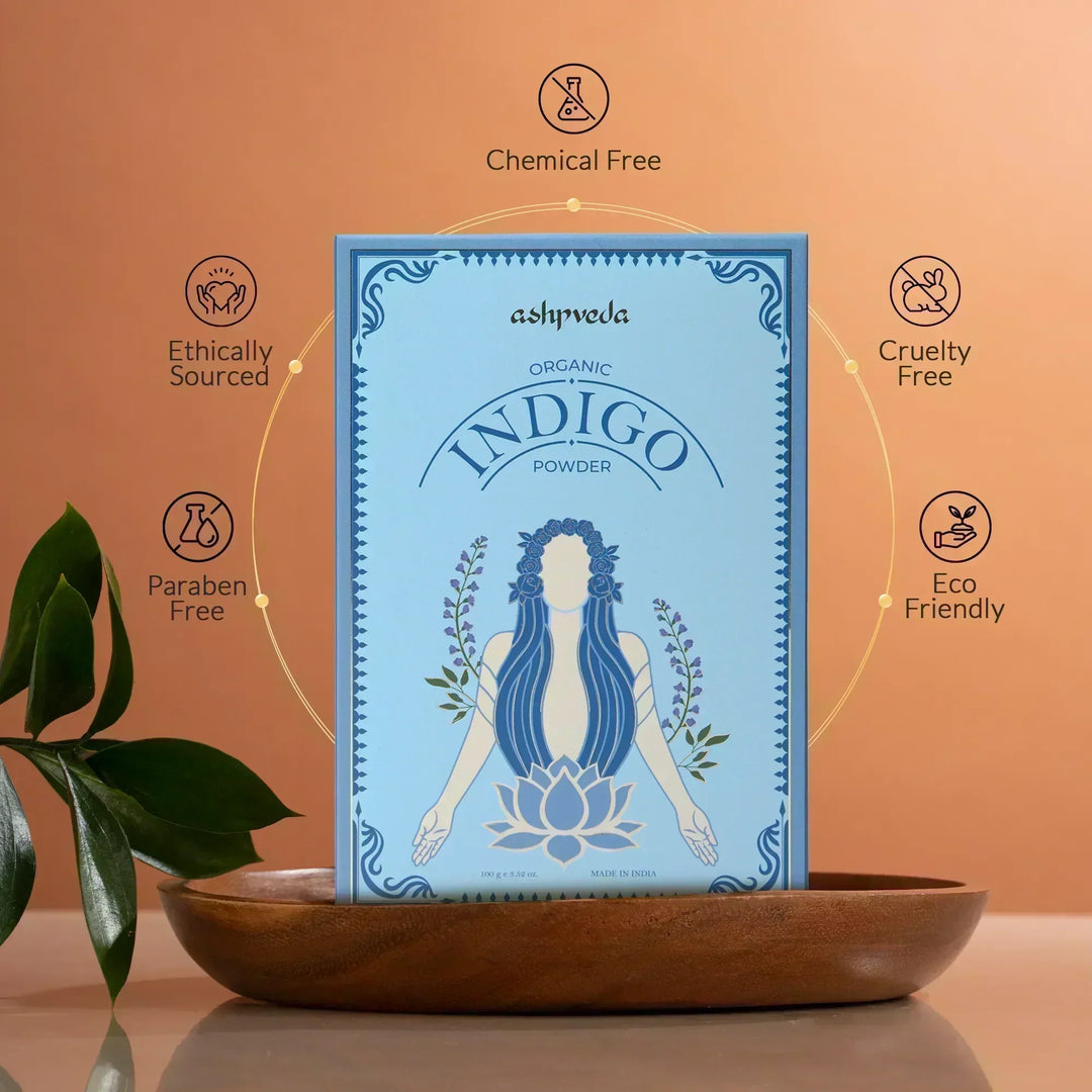 Organic Indigo Hair Color Powder