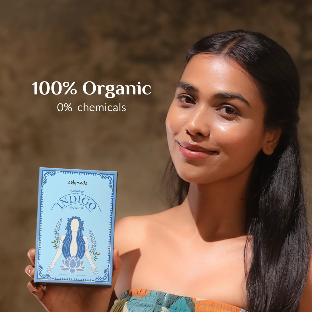 Organic Indigo Hair Color Powder