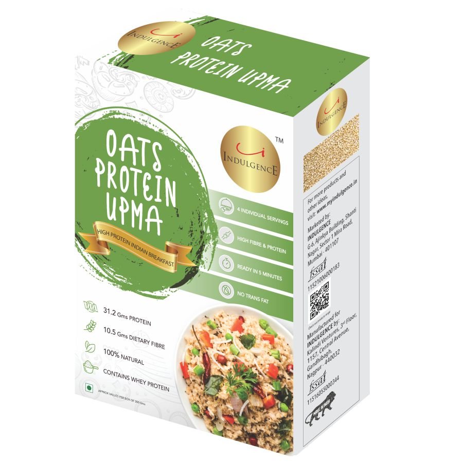 INDULGENCE Oats Protein Upma 200 Gms - Suspire