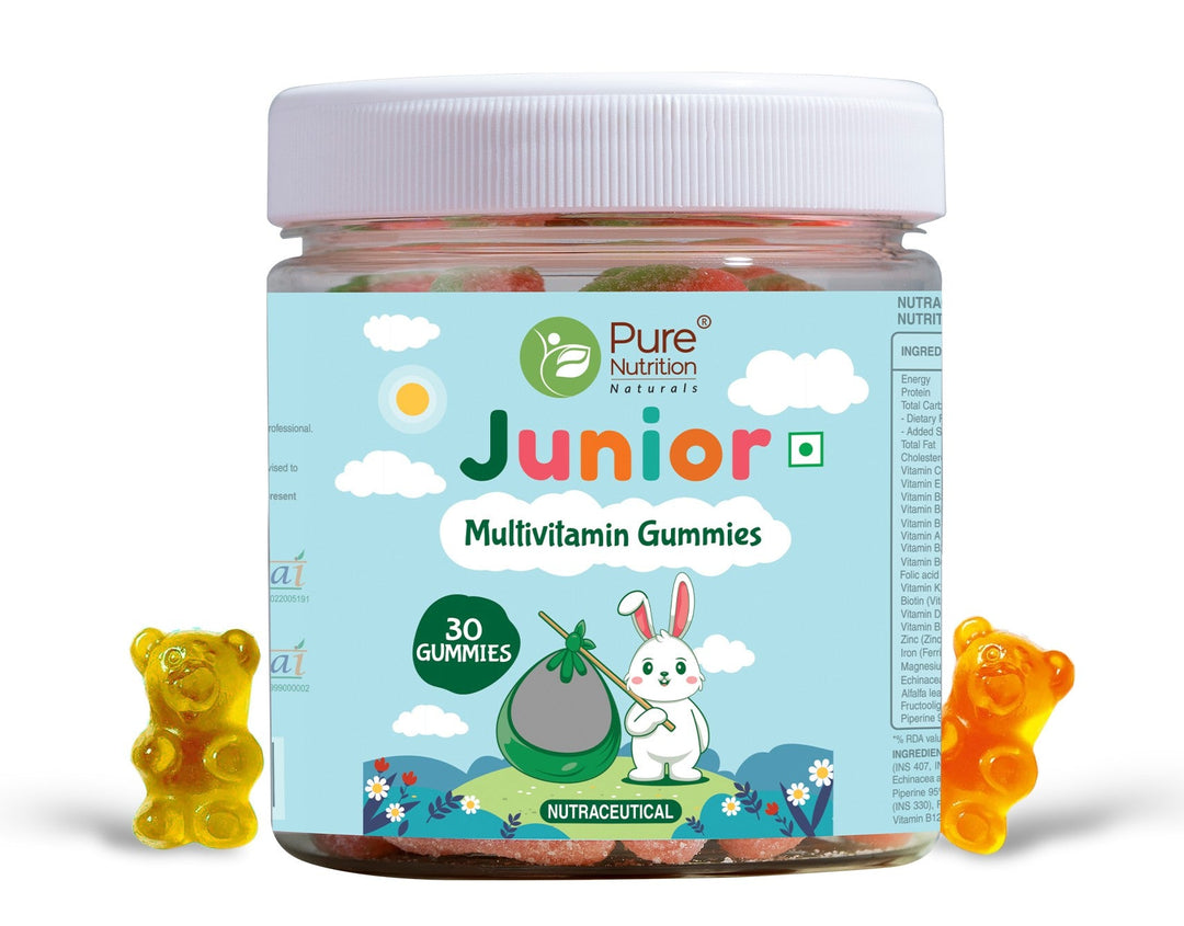 Multivitamin Kids Gummies - 30 Vegetarian Gummies | Supports Healthy Growth and Development
