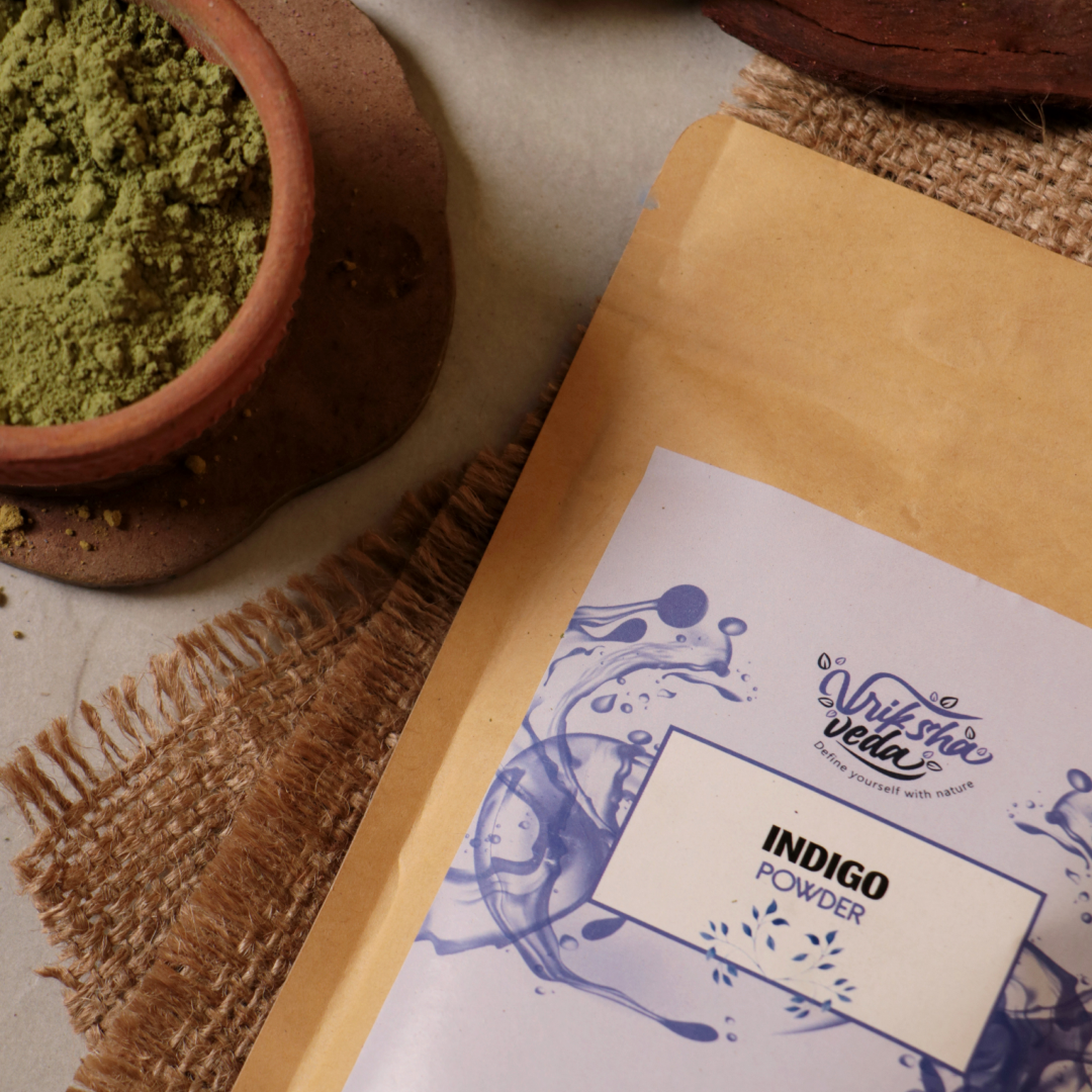 Vriksha Veda Henna Indigo Combo Pack | Hair Dye