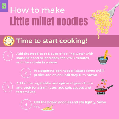 Hubbba Hubbba Little Millet Noodles