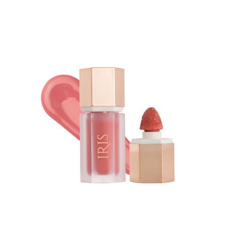Iris Cosmetics Oh! She Blushes Liquid Blush- She's Peachy