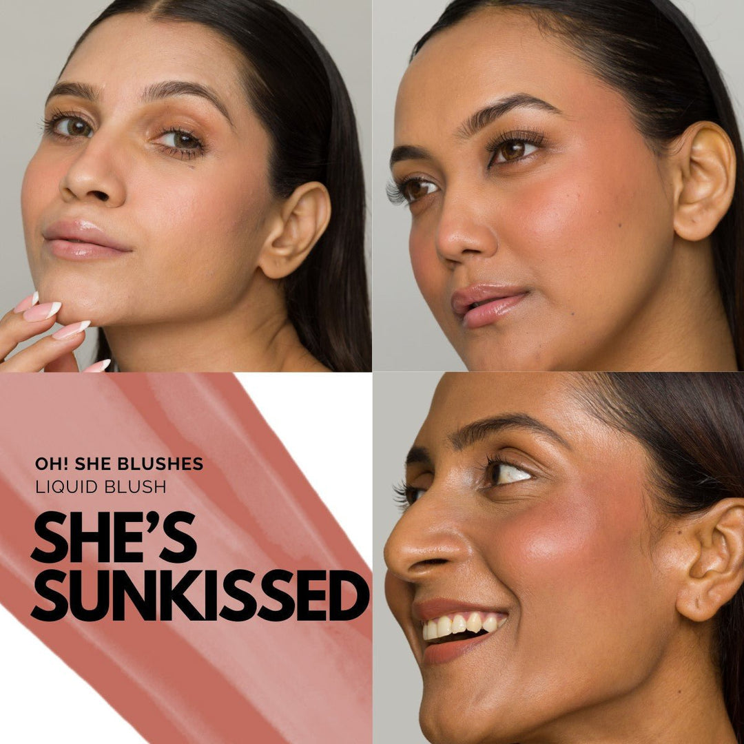 Iris Cosmetics The Blush Edit - Blushin’ in the Sun - Suspire