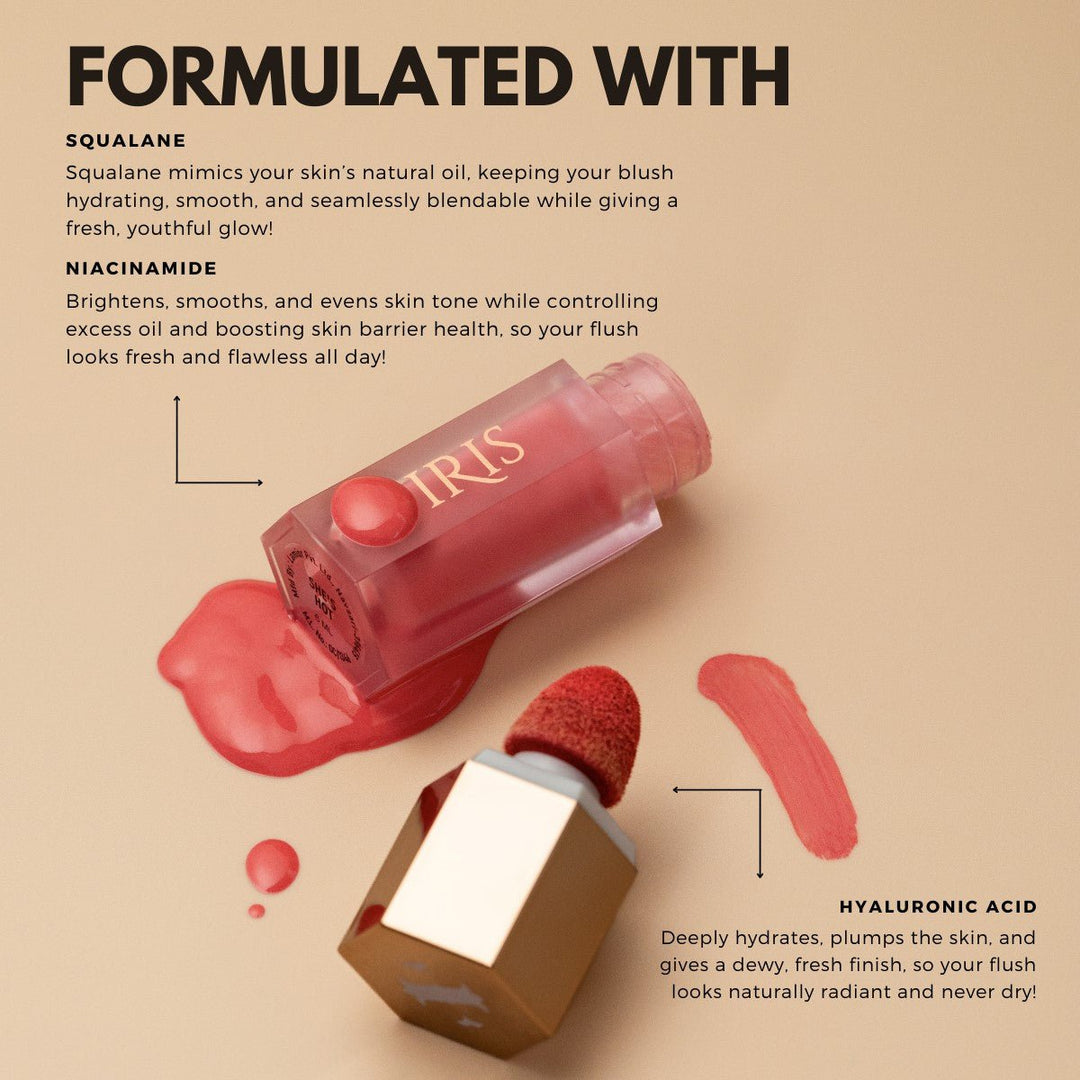 Iris Cosmetics The Blush Edit - too hot to chic - Suspire