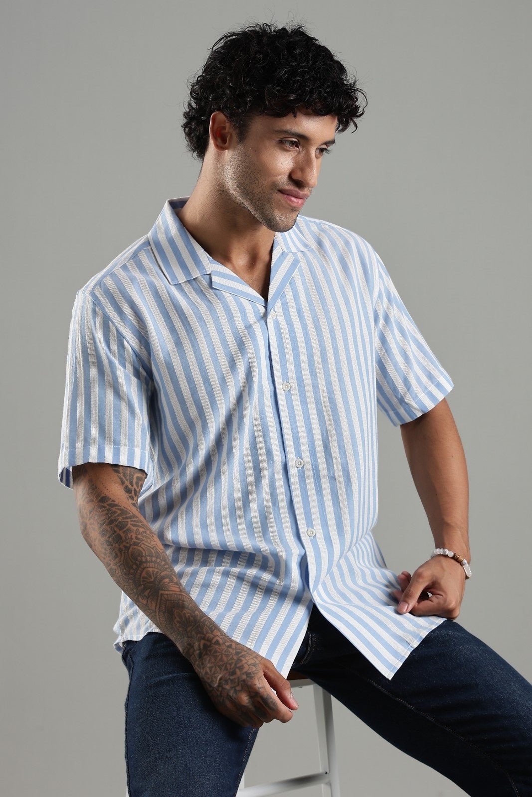 Islands Of Loom Harbour Stripes Shirt