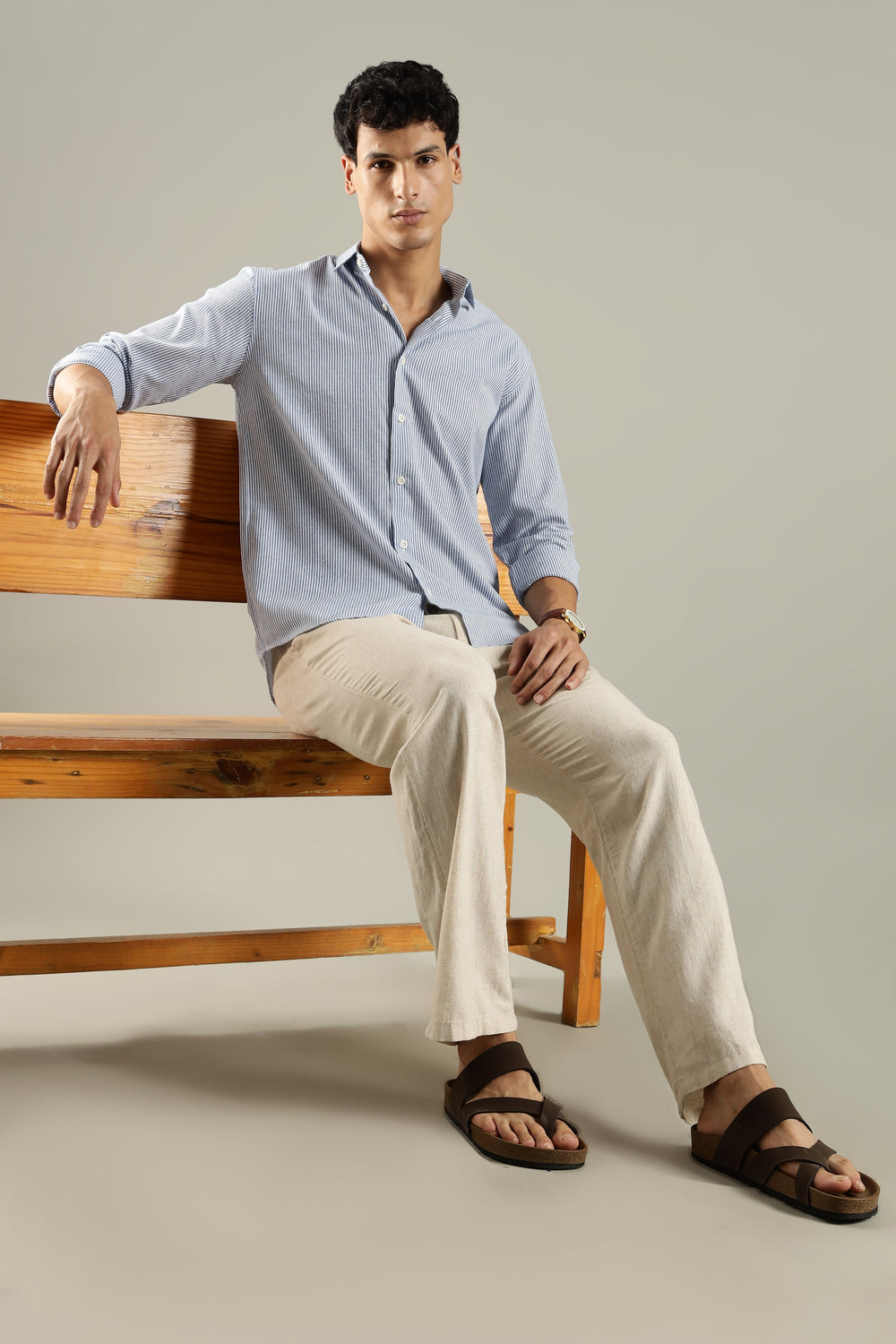 Islands of Loom Horizon Stripes Shirt