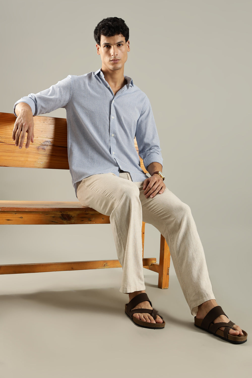 Islands of Loom Horizon Stripes Shirt