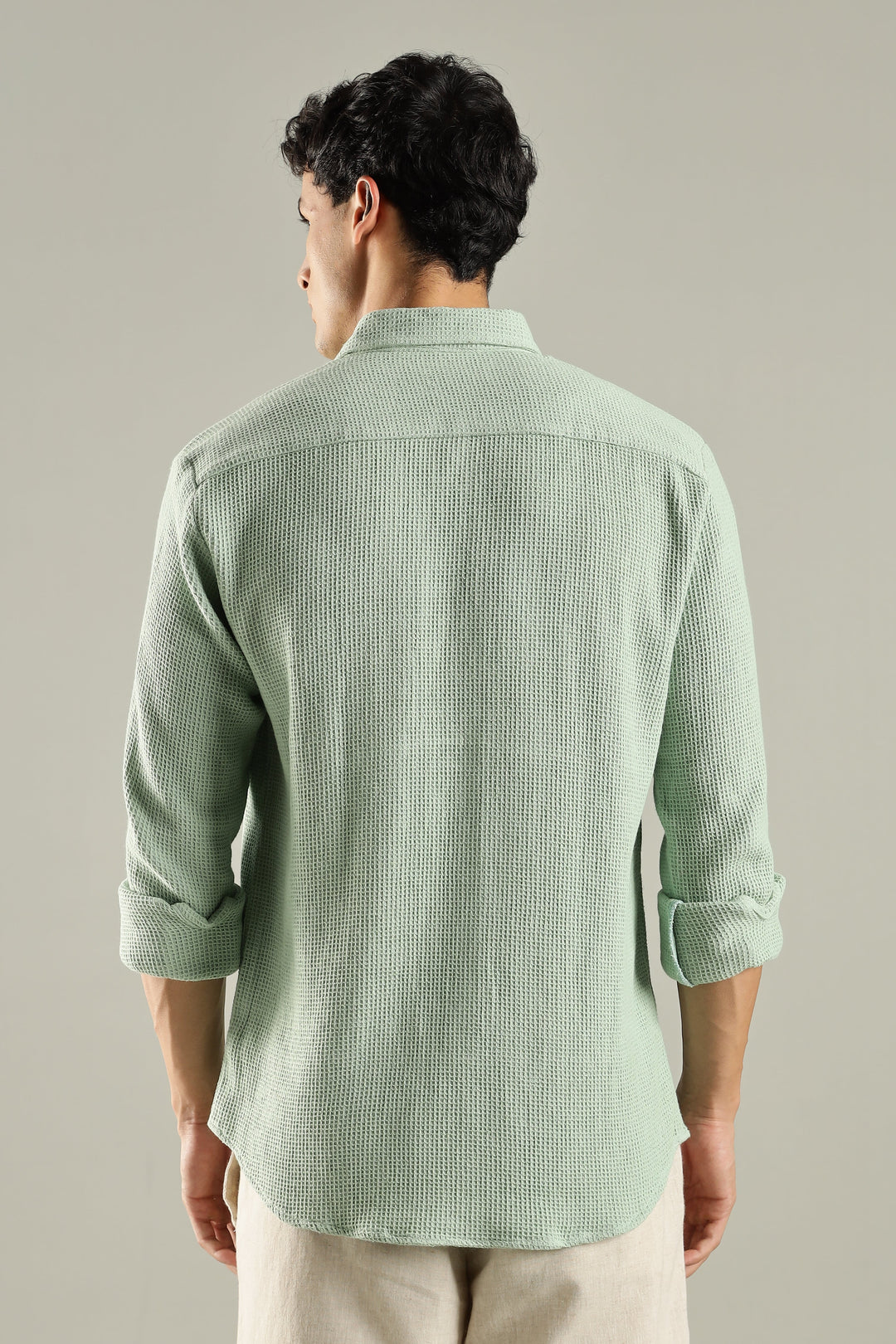 Islands of Loom Meadow Waffle Shirt - Suspire