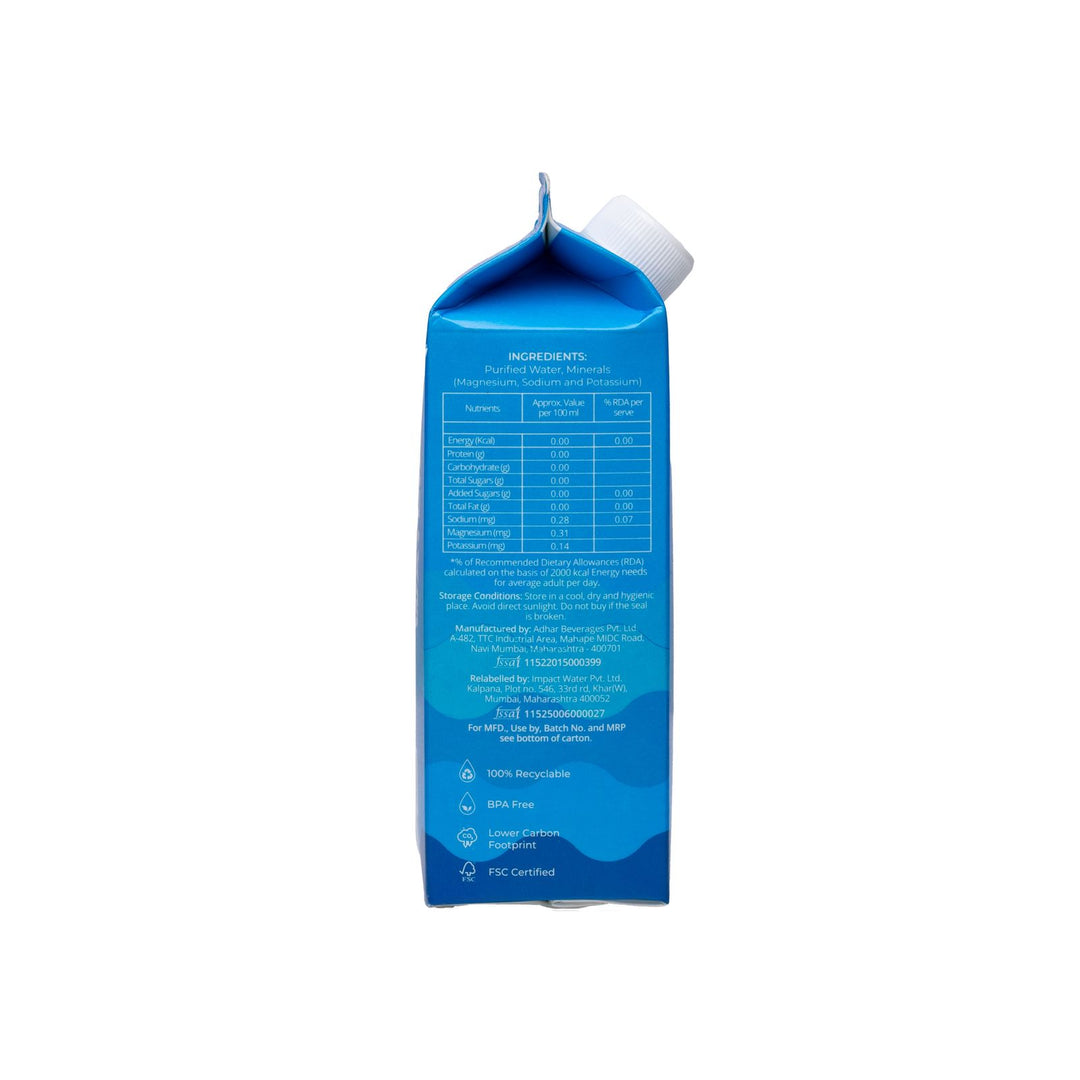 Impact Water: Premium Mineral-Enriched Drinking Water
