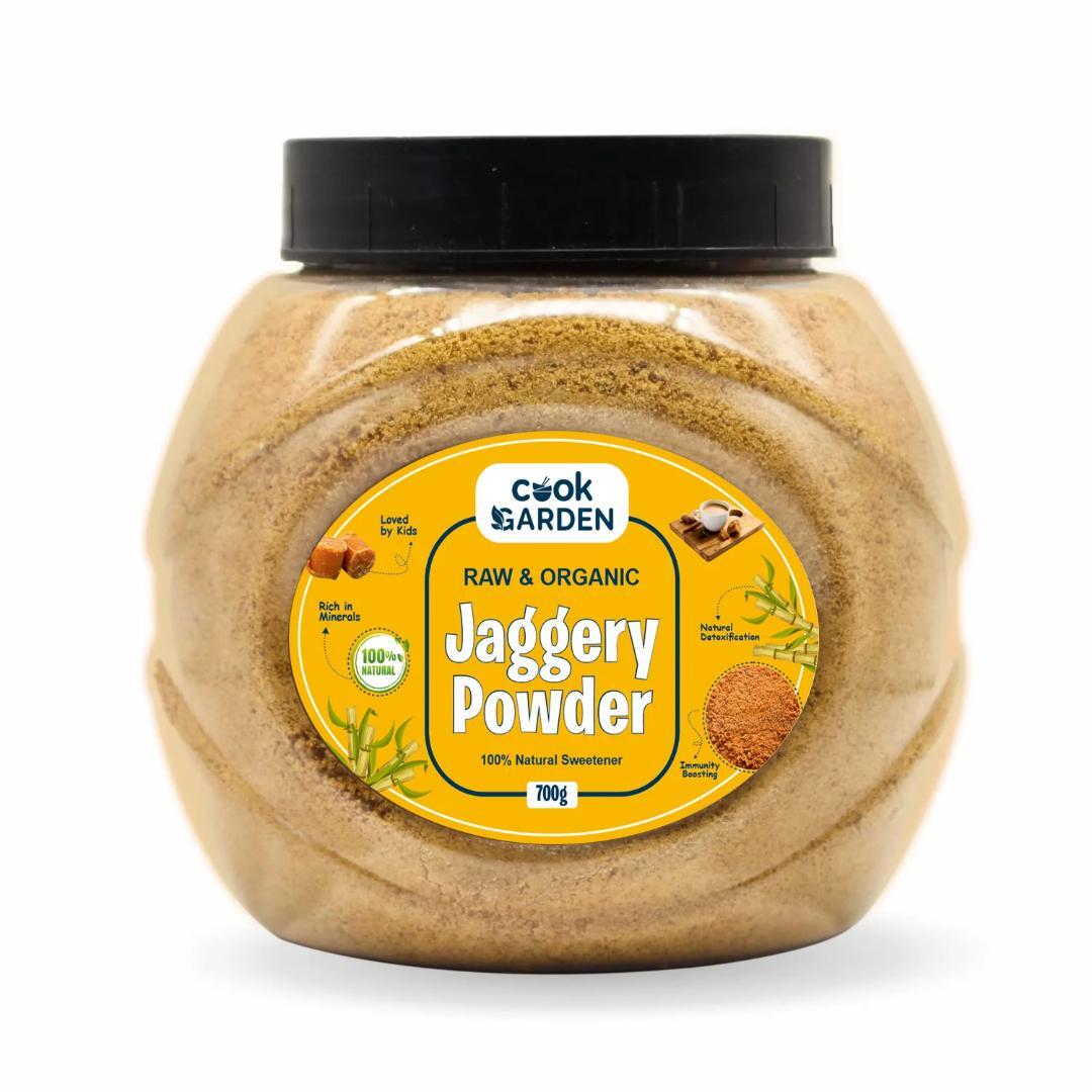 CookGarden Jaggery Powder | 700g | Natural Sugar | No Preservatives Added