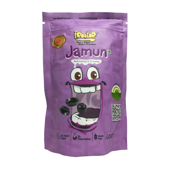 Freeter Just Jamun | 100% Natural Freeze Dried | No Added Sugar|No Preservatives|