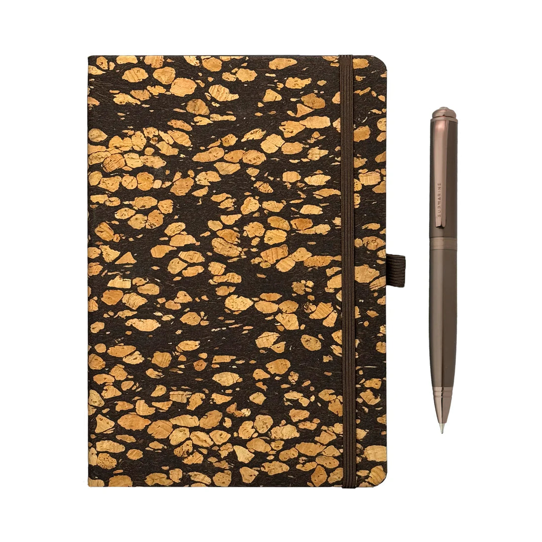 Viva Global Java Coffee Notebook & Preciosa Coffee Pen (Gift Set)