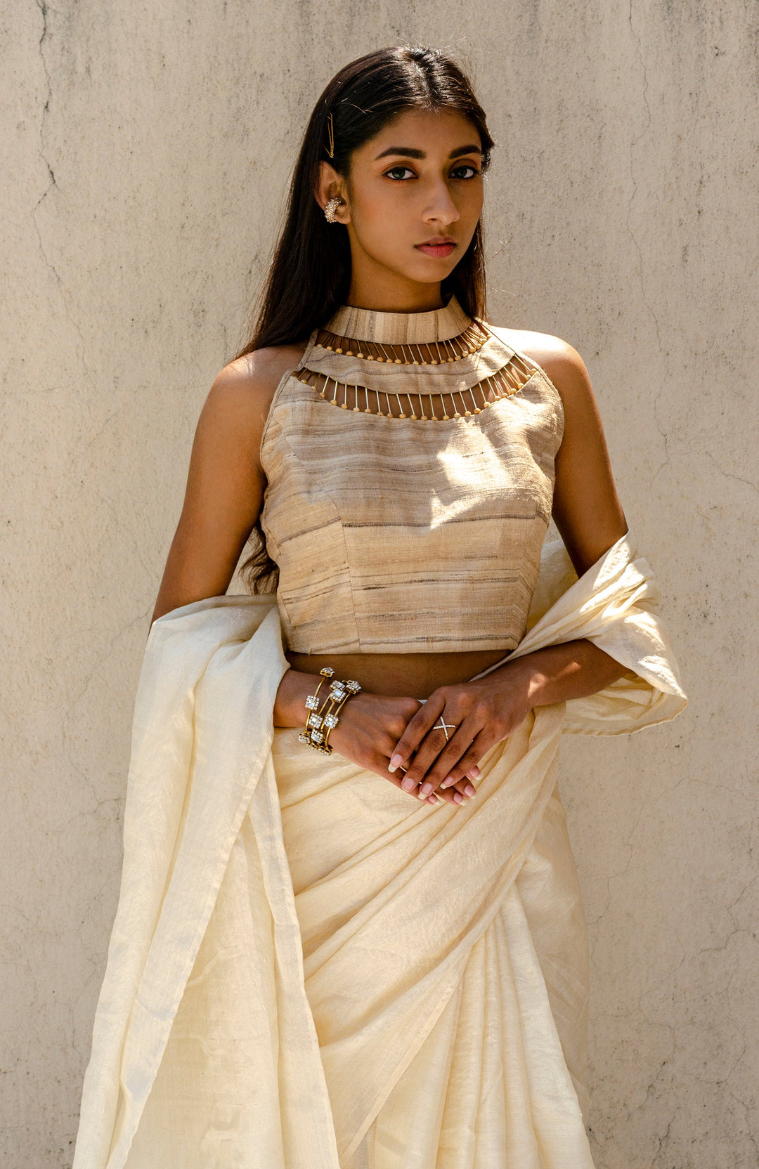 Jhultaru By Deesha Caramel Bliss Blouse