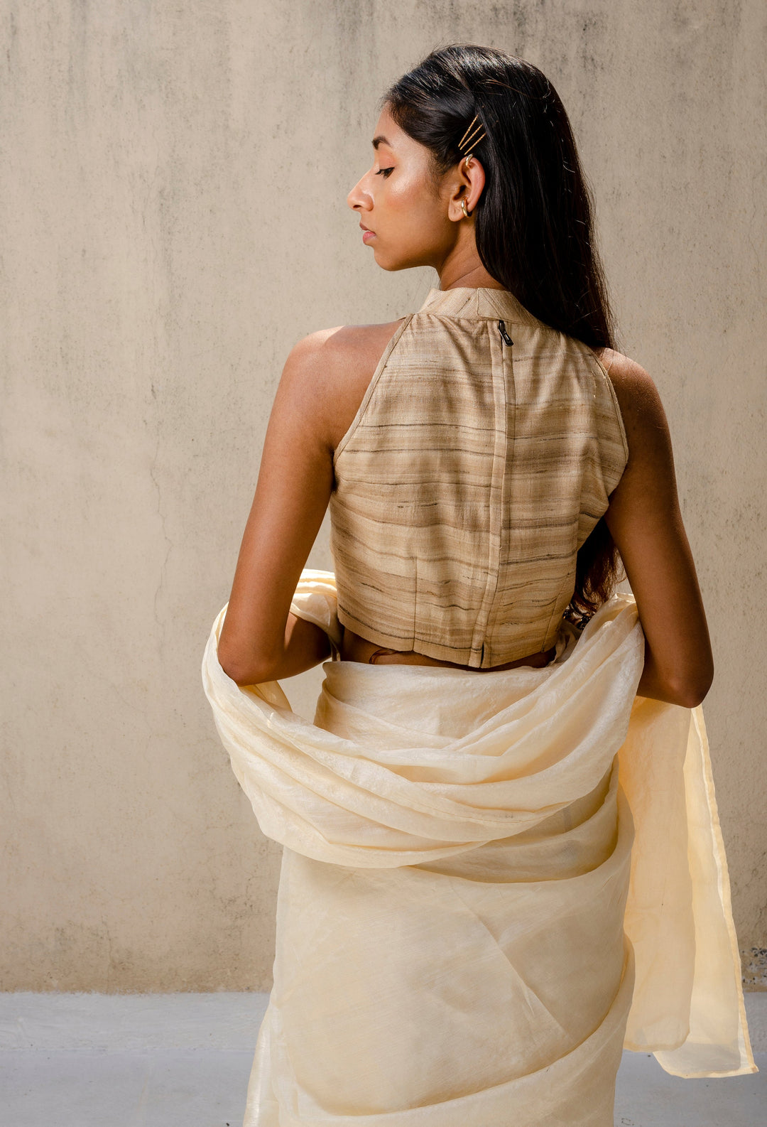 Jhultaru By Deesha Caramel Bliss Blouse