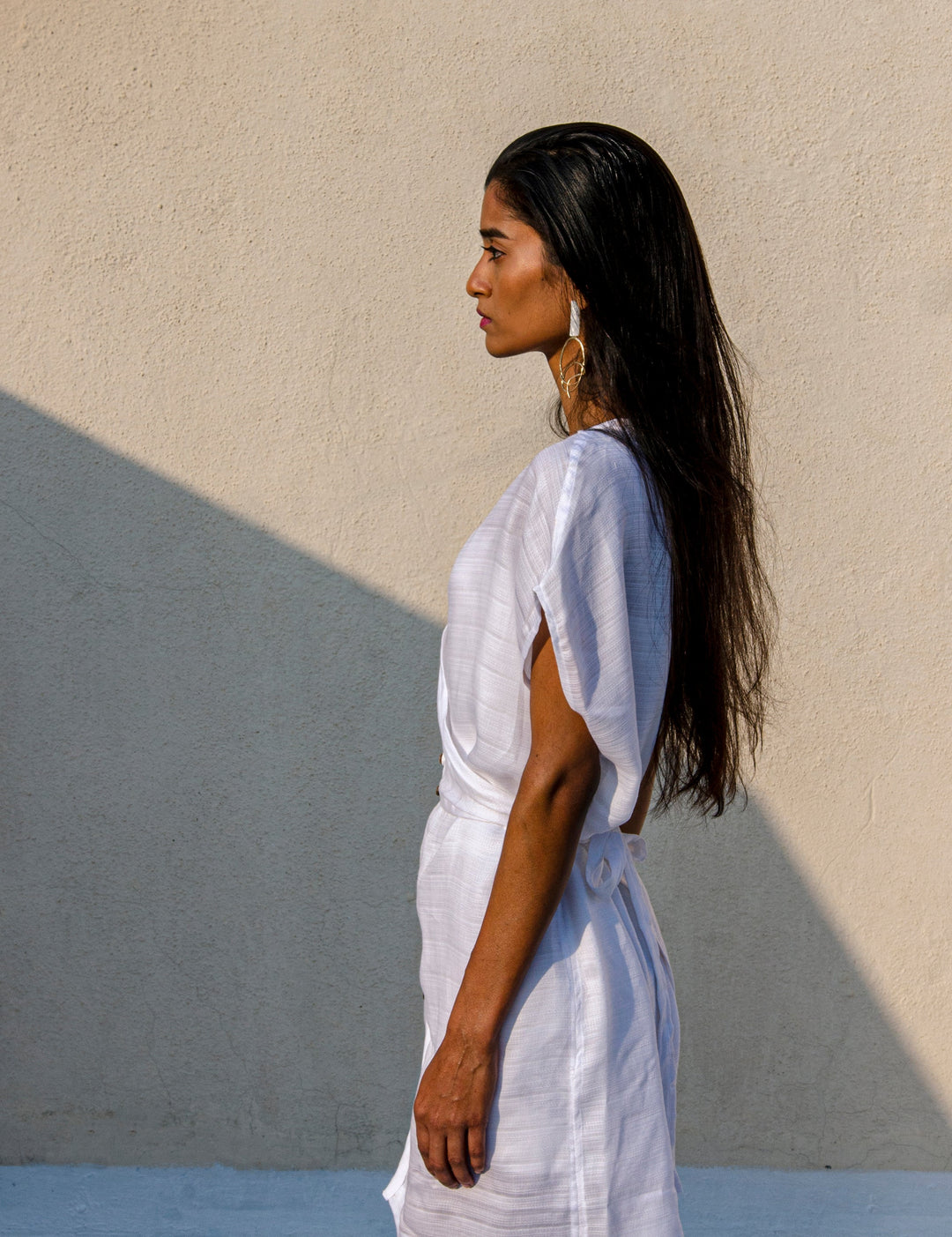 Jhultaru By Deesha White Mini Dress