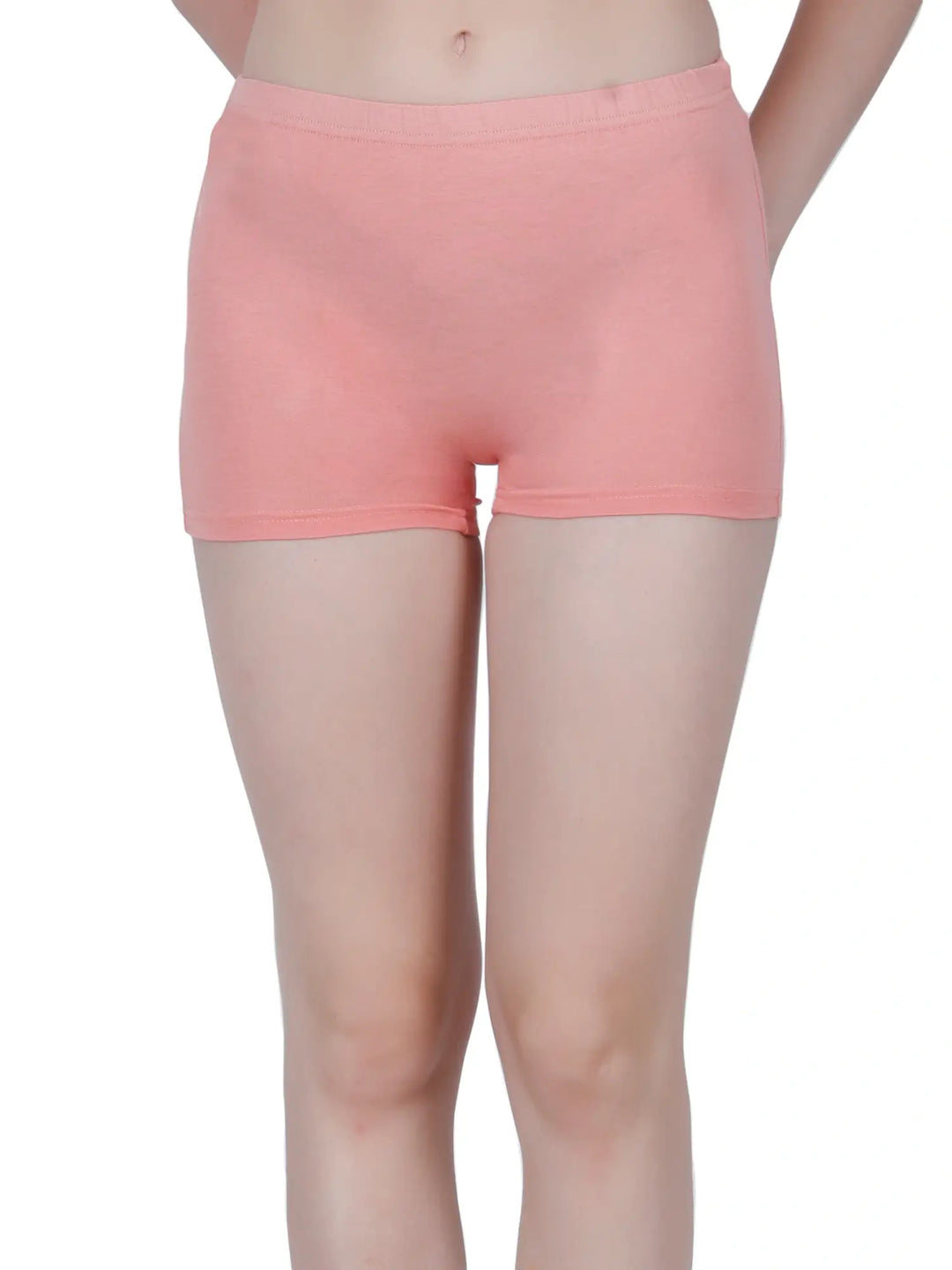 Bamboo Fabric boyshorts panties for women | Peach & Blue | Pack Of 2