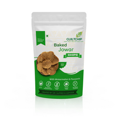 GUILTCHIP Baked Jowar Chips With Watermelon & Flax Seeds - 150 gm