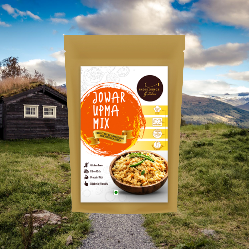 INDULGENCE Gluten Free Jowar Upma Mix 360 Gms(Pack of 2)