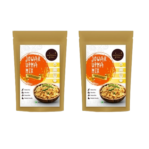 INDULGENCE Gluten Free Jowar Upma Mix 360 Gms(Pack of 2)