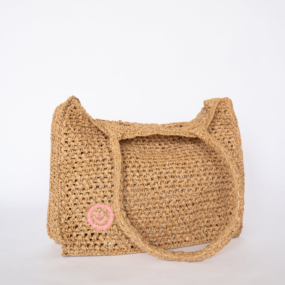One Less Raffia Tote Bag