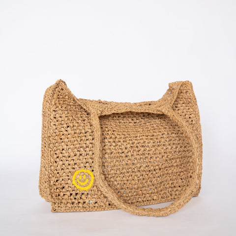 One Less Raffia Tote Bag