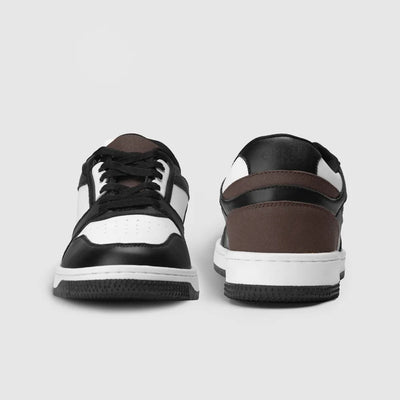 Comic Brown – Retro-Inspired Vegan Leather Sneakers