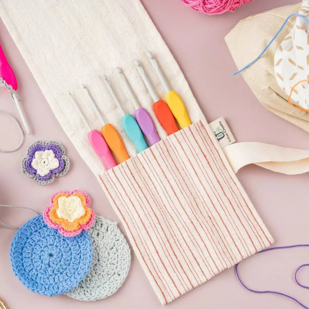 Urban Creative Kala Cotton Travel Cutlery Wrap / Organizer Roll Up in assorted patterns