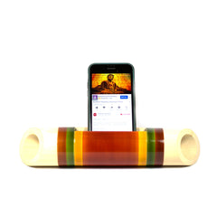 Geosmin Acoustic amplifier – wedge cut – color bands