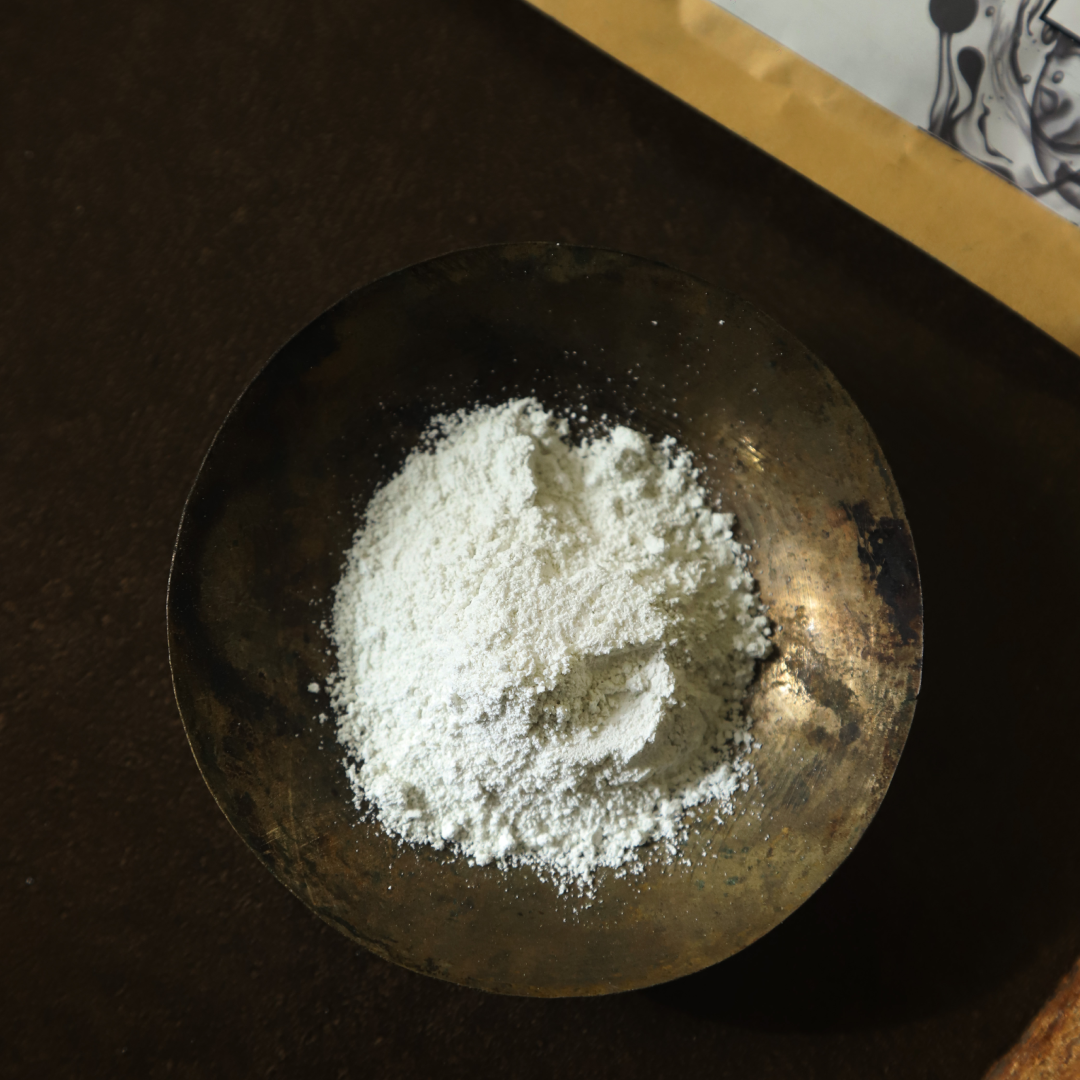 Kaolin Clay (All Natural, Off-White Kaolin Clay Powder) | Skin & Hair Care | 100g