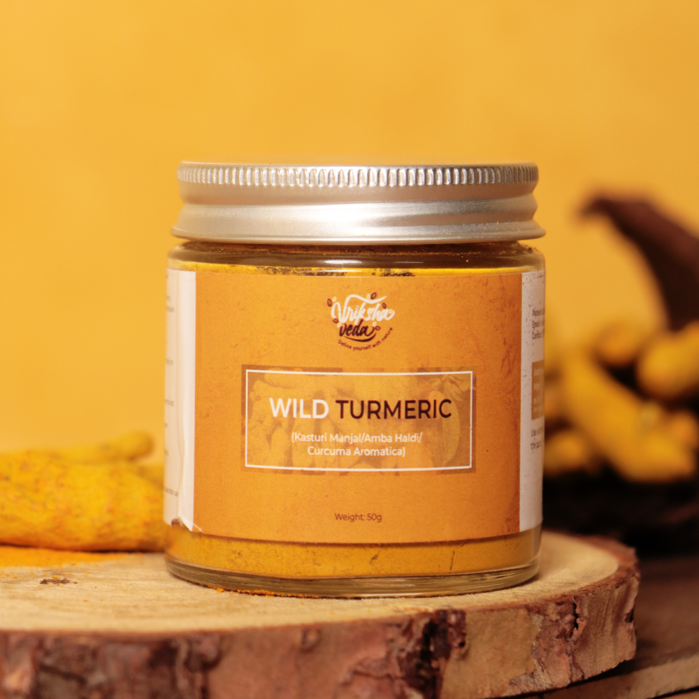 Buy Wild Turmeric Powder 50g Kasturi Manjal, Curcuma Aromatica, Jangli Haldi