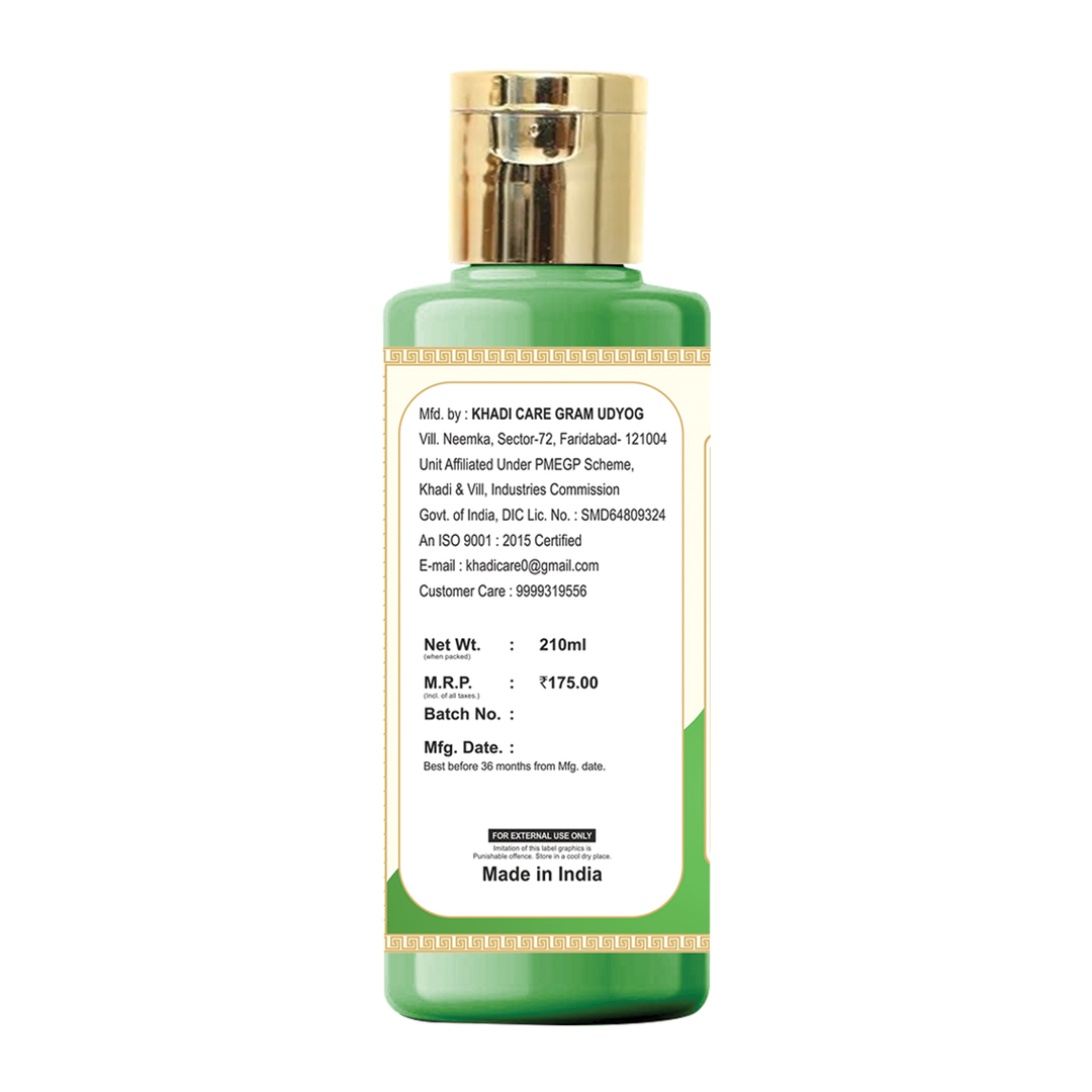 Khadi Care Herbal Neem & Aloe-vera Shampoo -  Pack of 2 - Each 210 ml