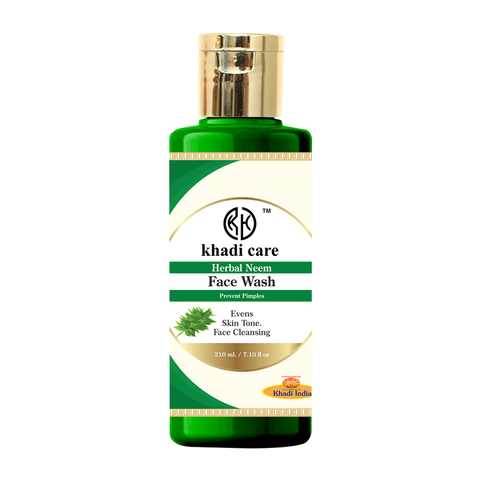 Khadi Care Herbal Neem Face Wash - 210ml
