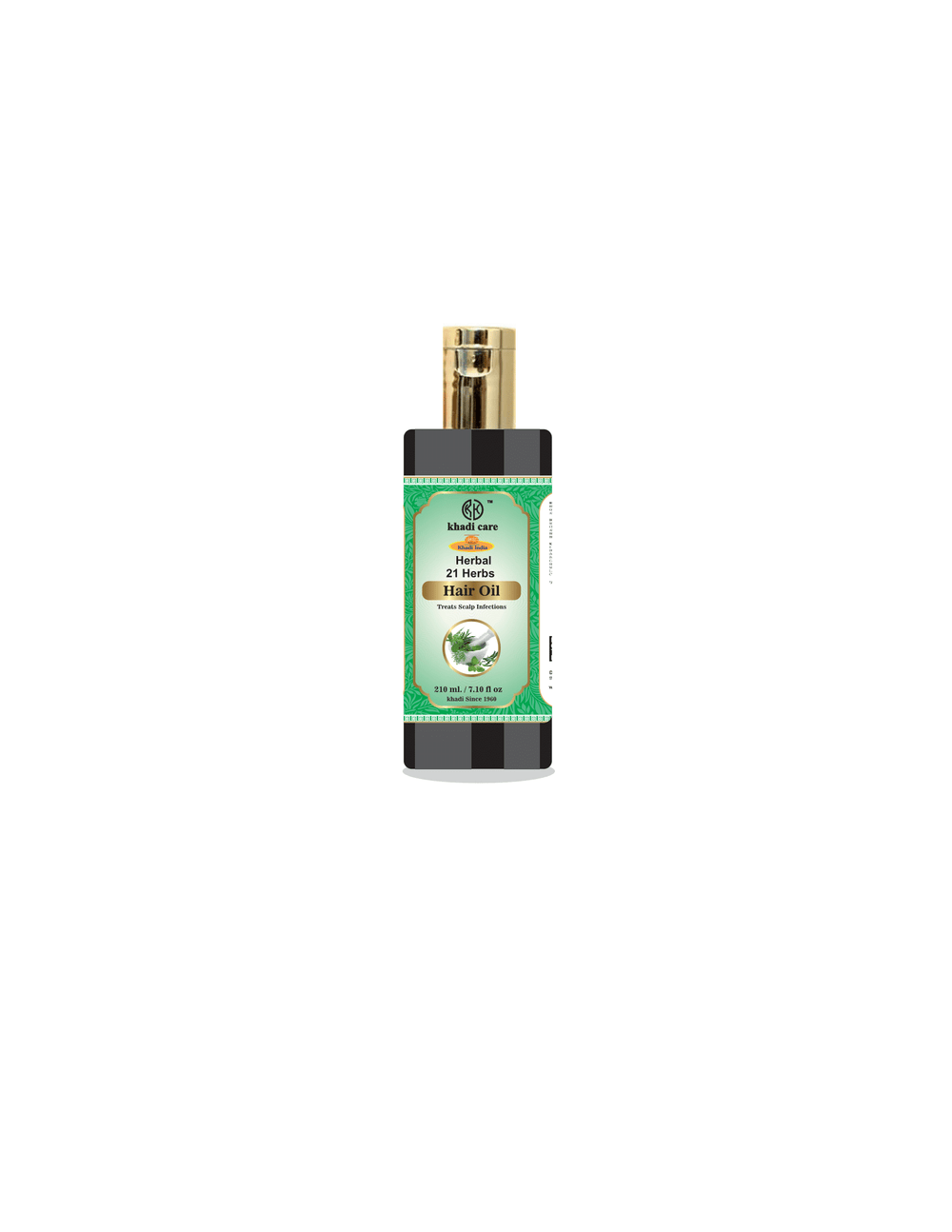 Khadi Care Herbal 21 Herbs Hair Oil - 210ml
