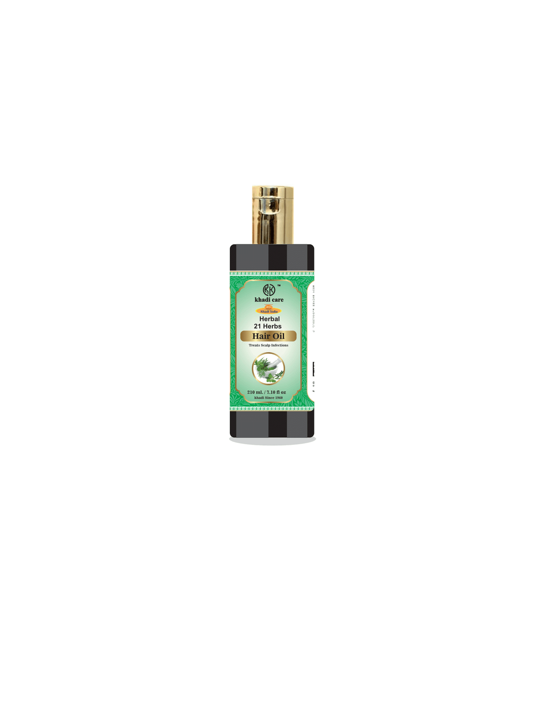 Khadi Care Herbal 21 Herbs Hair Oil - 210ml