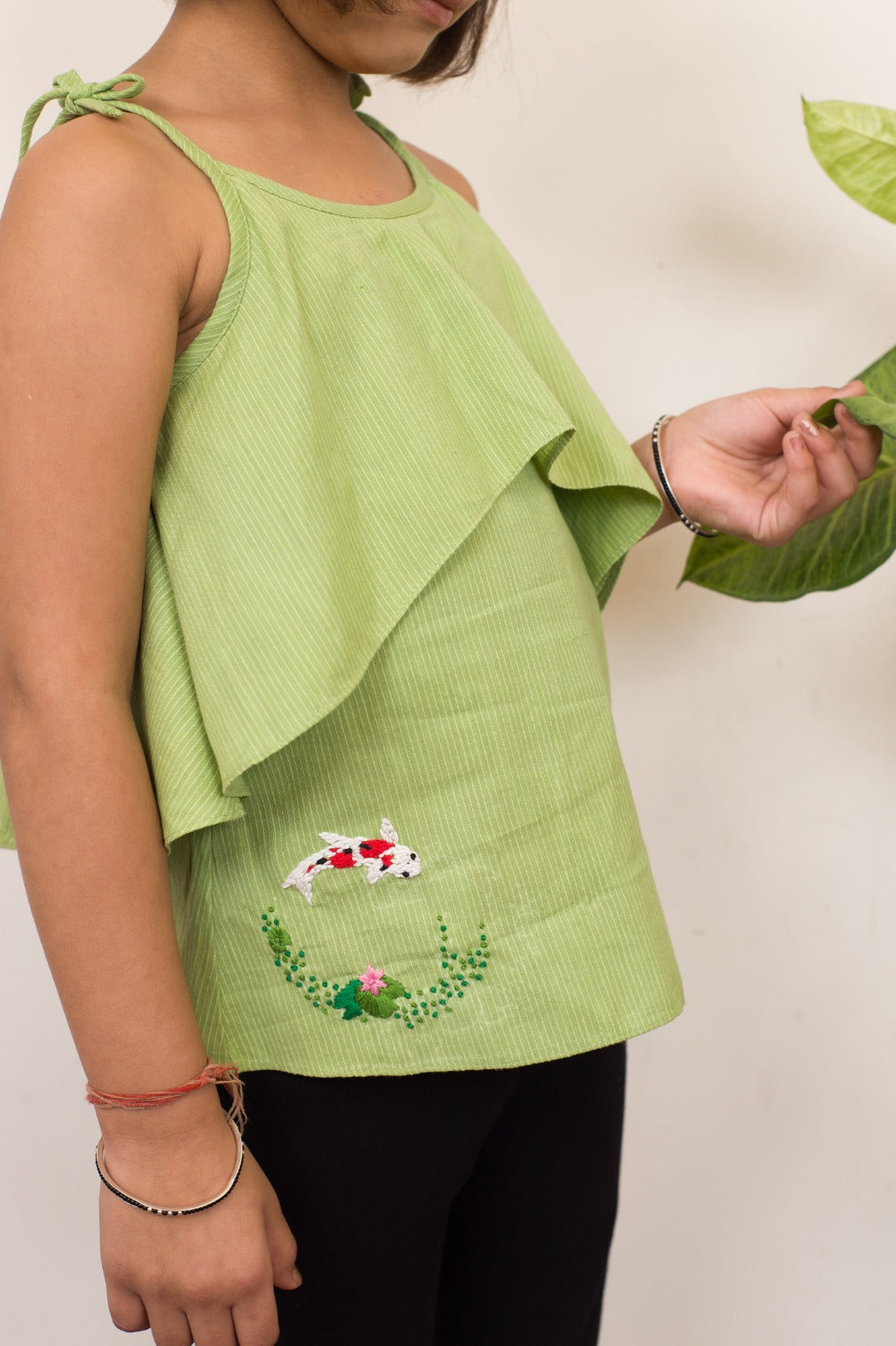 Mamacherub Kooky Koi string Top