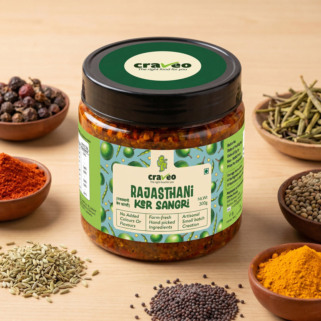 Craveo Rajasthani Ker Sangri (Marwari Pickle )