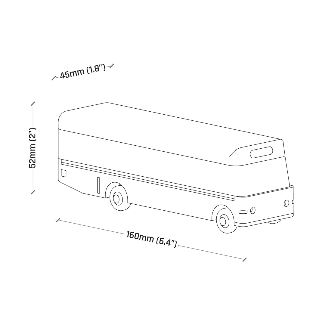 Konkan Ghats - Wooden Toy Vehicle //Bus