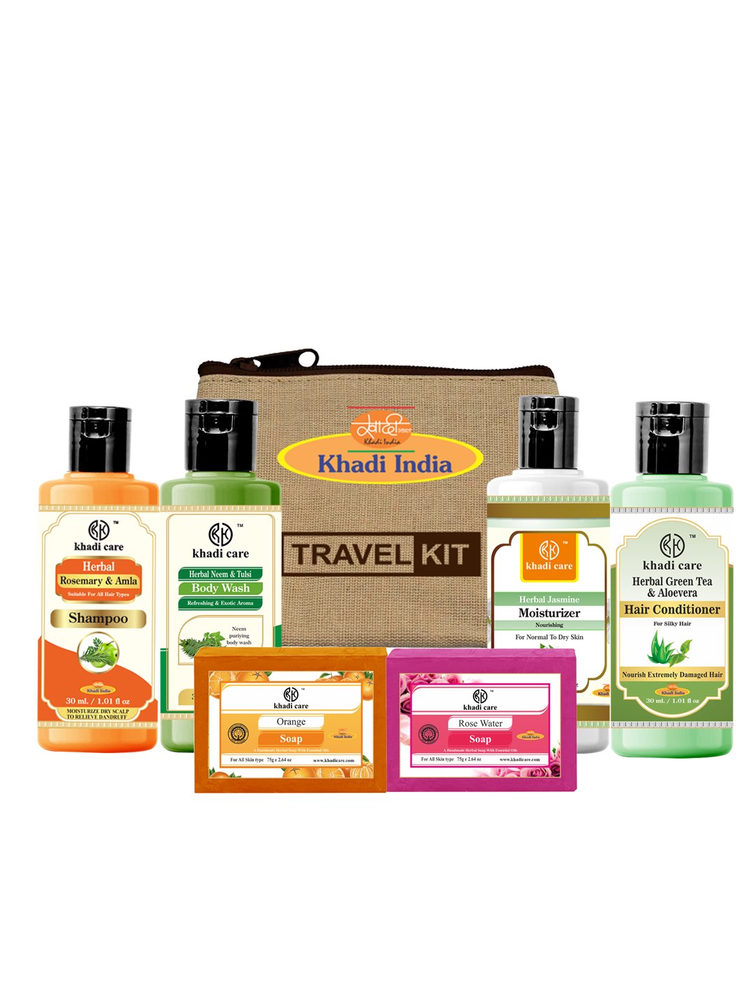 Khadi Care Travel Kit
