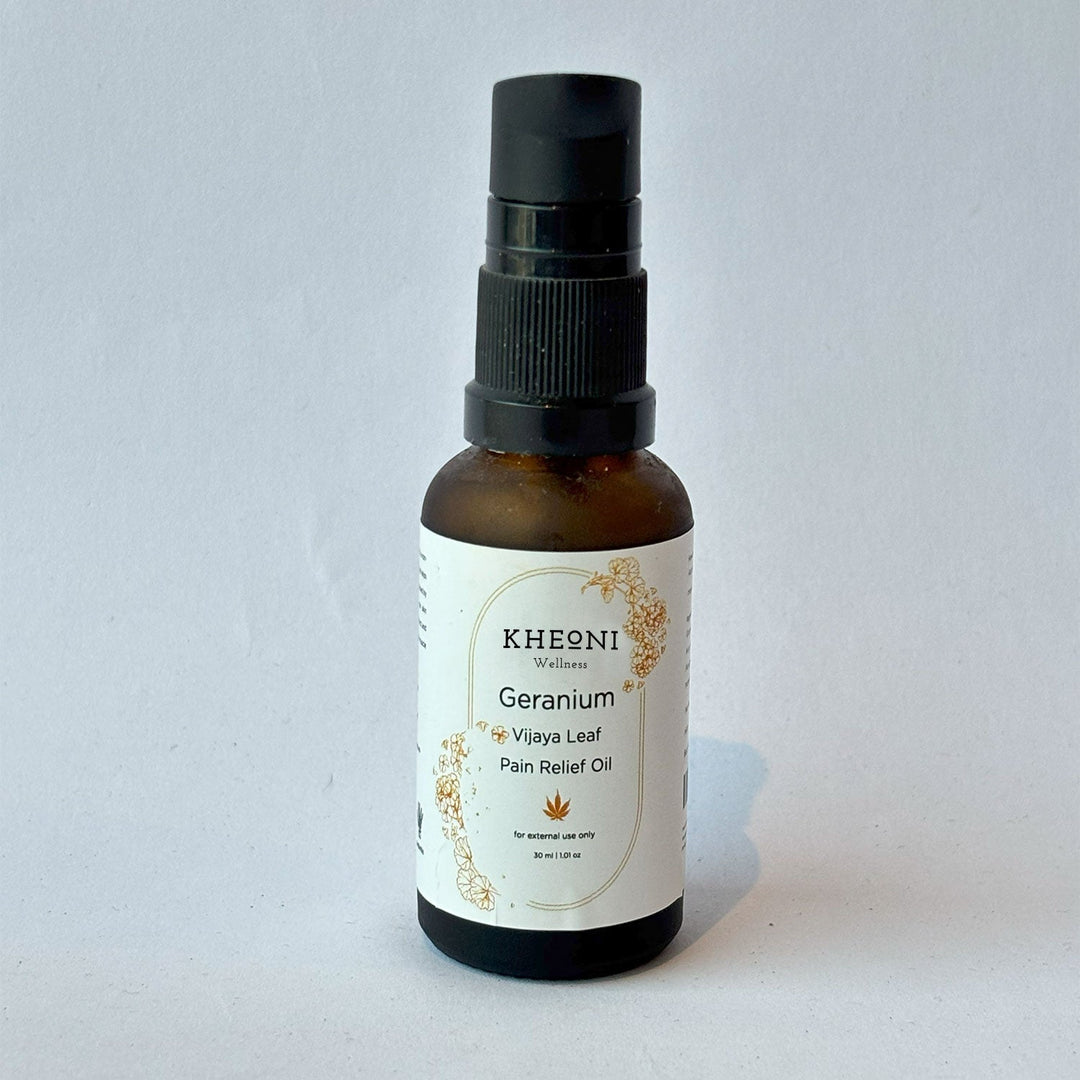 KHEONI GERANIUM VIJAYA LEAF PAIN RELIEF OIL - Suspire