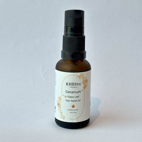 KHEONI GERANIUM VIJAYA LEAF PAIN RELIEF OIL