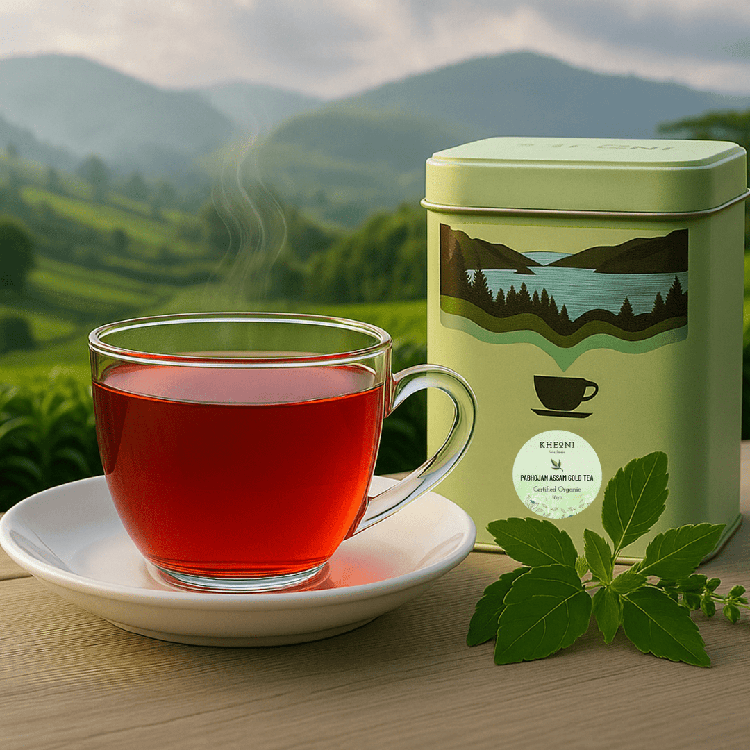 KHEONI Gold Assam Tea 50 G - Pack of 2 - Suspire