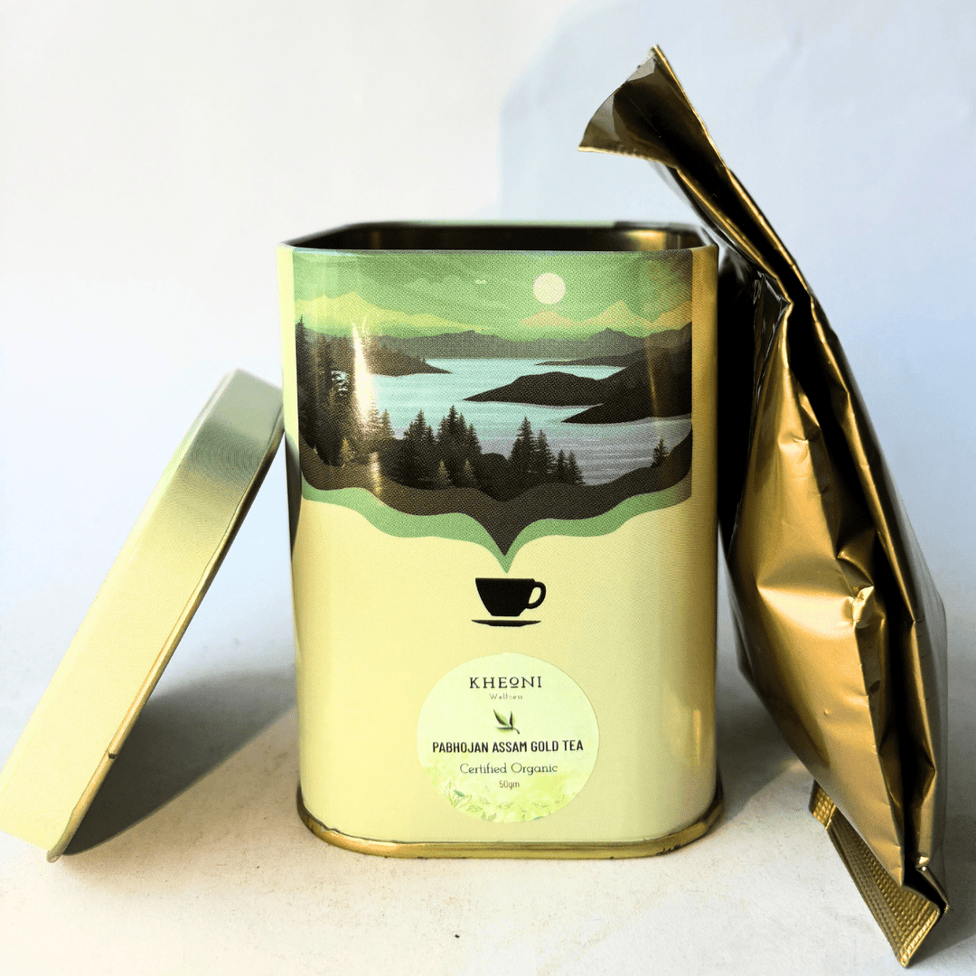 KHEONI Gold Assam Tea 50 G - Pack of 2 - Suspire