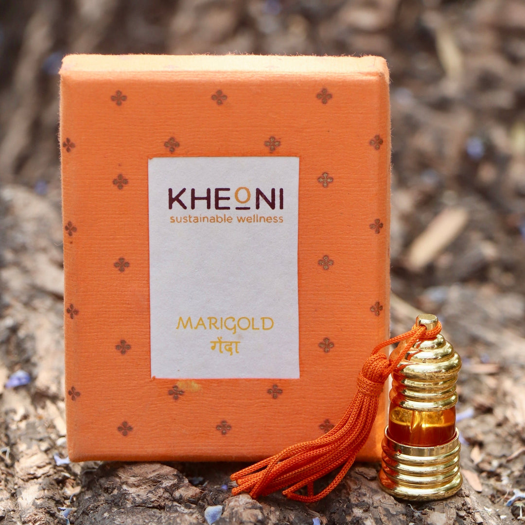 KHEONI Marigold Natural Attar - Suspire