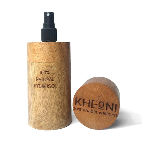 KHEONI Pure Rose Water Toner for Face I Packed in Wooden Bottle