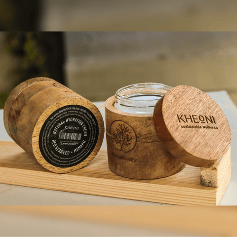 KHEONI Red Seaweed + Mamaku Hydration Cream | Natural Face Cream for Glowing Skin