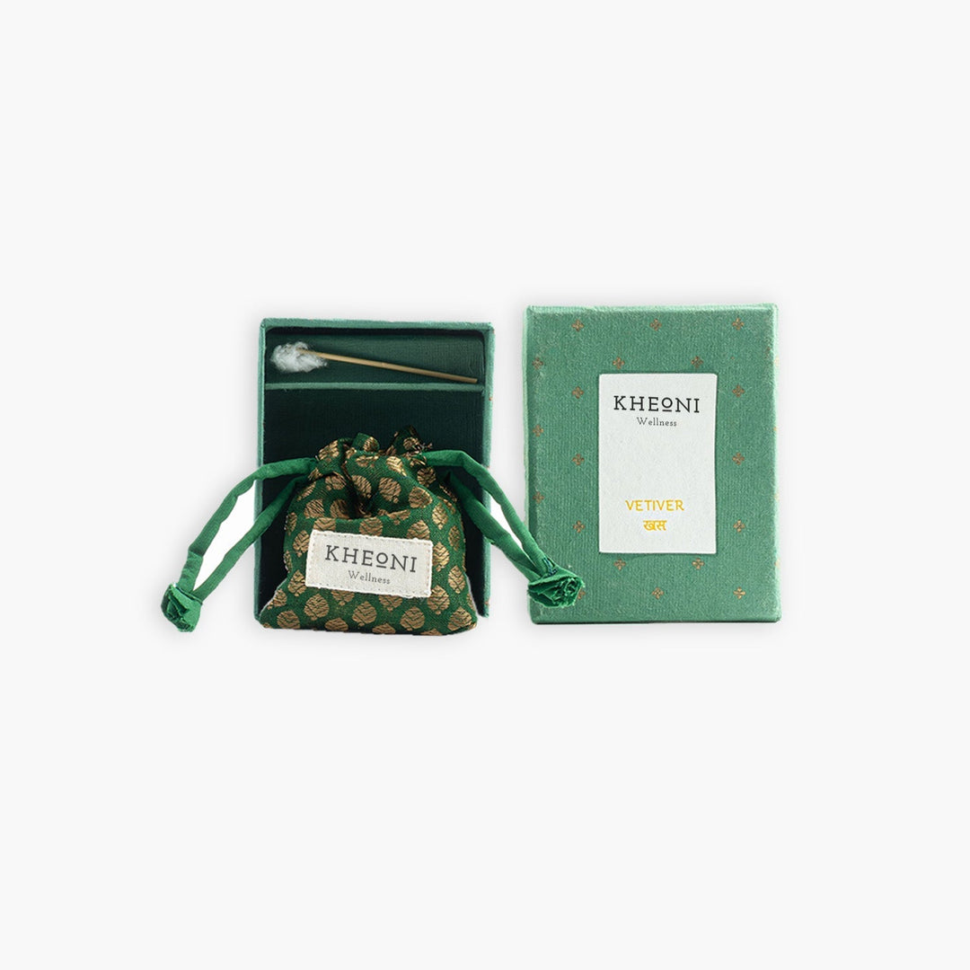 KHEONI Vetiver Natural Attar - Suspire