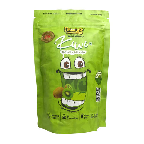 Freeter King Kiwi |100% Natural Freeze Dried | No Added Sugar | No Preservatives - 20 Grams
