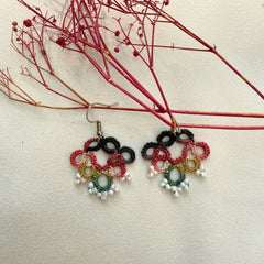 Knots to Node Autumn Medley Earrings
